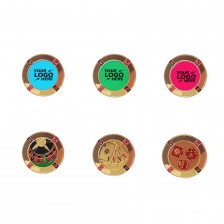 1.6inch dia. Round Metal Casino Chip Challenge Coin